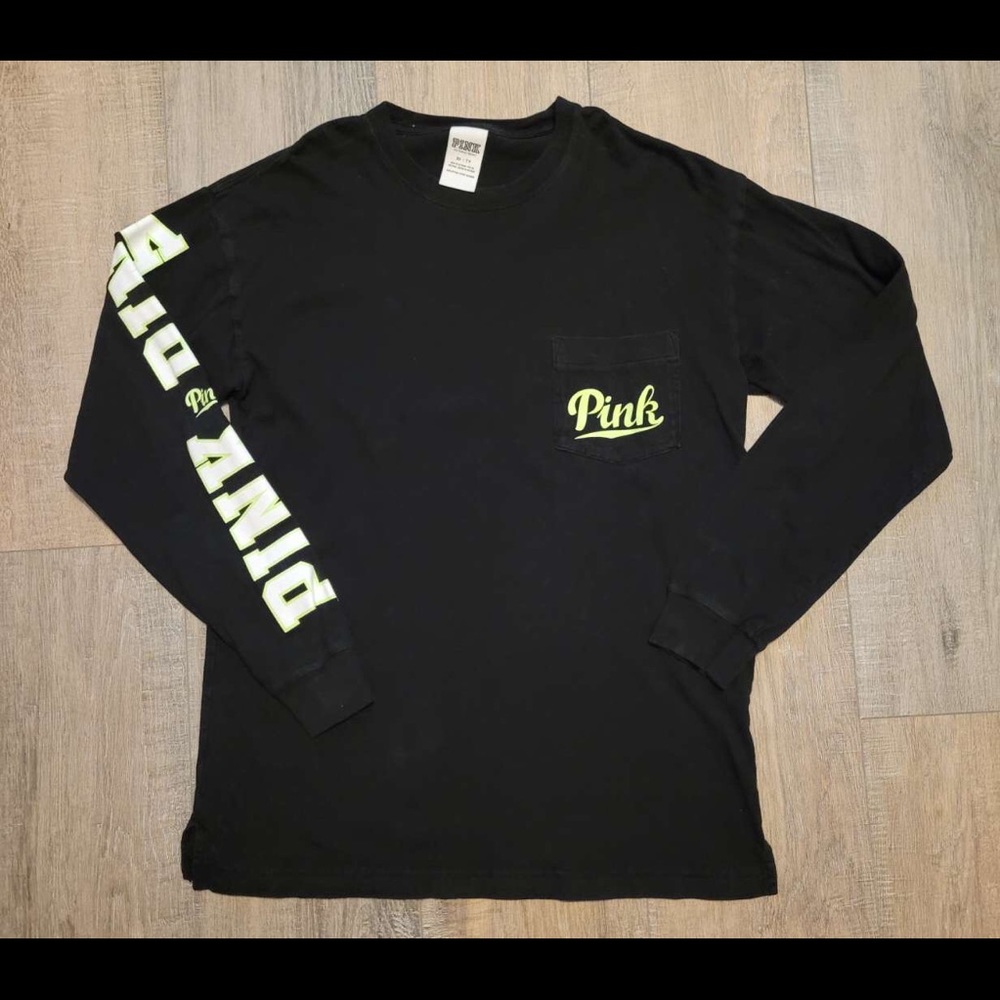 PINK Long sleeve tee